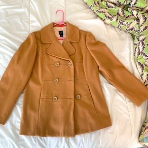 Camel Pea Coat